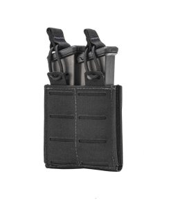 TacShield RZR Molle Double Pistol Magazine Pouch Black