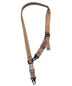TacShield Warrior 2n1 Padded Sling with HK Snap Hook 1.25" Coyote