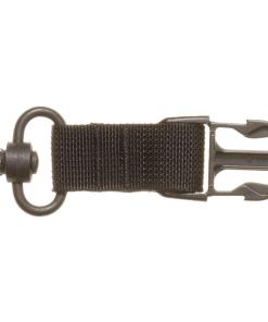 TacShield Side Release Buckle Attachment for QD Push Button Black