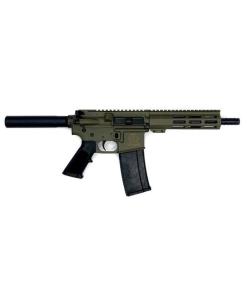 Great Lakes AR-15 Pistol .223 Wylde 30rd Magazine 7.5" Nitride Barrel OD Green Finish