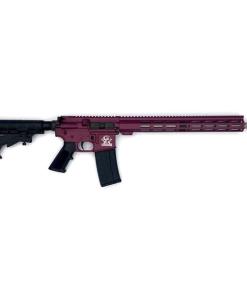 GLFA AR-15 Rifle .223 Wylde 30rd Magazine 16" Stainless Steel Black Cherry Frame