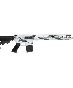 GLFA .223 Wylde Rifle .223 Wylde 30rd Magazine 16" Threaded Barrel Snow Camo Stainless Steel with 15.25" Handguard