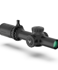 Swampfox Tomahawk II Rifle Scope 1-6x24 30mm SFP BFO Green Illum. Black