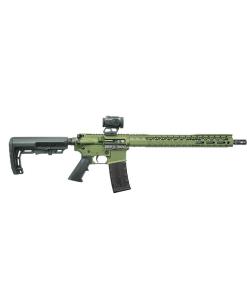 Black Rain Ordnance BRO Spec 15 w/Zerotech Trace Red Dot Rifle 5.56mm 30rd Magazine(1) 16" Barrel Bullfrog Finish