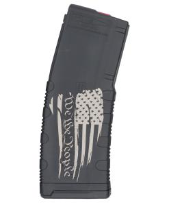 Black Rain Ordnance We The People Tattered Flag Rifle Magazine 5.56x45 NATO 30/rd
