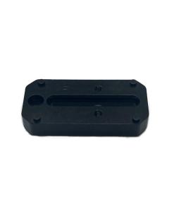 Jebs Low Profile Red Dot Mount for Trijicon RMR- Holosun H5407/H5507C/H5508T Black