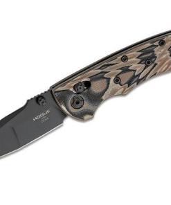 Hogue Deka ABLE Lock Folder: 3.25" Wharncliffe Blade - Black Cerakote Finish G-Mascus Dark Earth G10 Frame