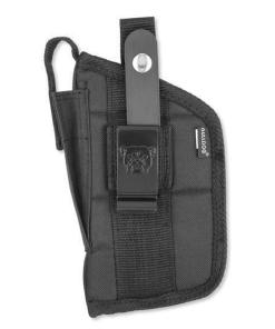 Bulldog Extreme Handgun Holster with Belt Loop and Clip for Mini Semi-Autos with 2" Barrel and Laser Black Ambi