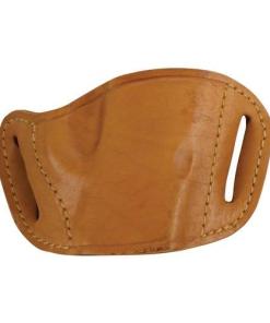 Bulldog Molded Leather Belt Slide Holster for Most Medium Frame Autos Tan RH