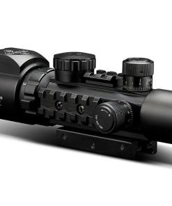 KONUSPRO AS34 Rifle Scope - 2-6x28mm 34mm SFP Engraved/Illum Mil-Dot Black Matte