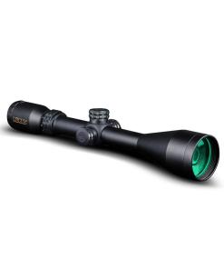 KonusPro Rifle Scope - 3-9x50mm Dual illum 30/30 Engraved Reticle Matte Black