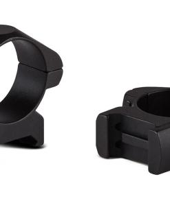 Konus 2-Piece Steel Riflescope Rings 30mm Medium - Matte Black