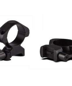 Konus 2-Piece Steel Riflescope Rings With Quick Release Lever 1" Medium - Matte Black