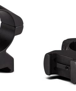 Konus 2-Piece Steel Riflescope Rings With Quick Release Lever 30mm High - Matte Black