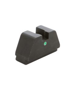 Ameriglo Green Tritium Single Dot Rear Sight .451in H .165in Sq Notch Glock
