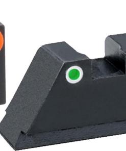 Ameriglo Green Tritium Round Outline Orange .315/White .392 for Glock Tall Suppressor
