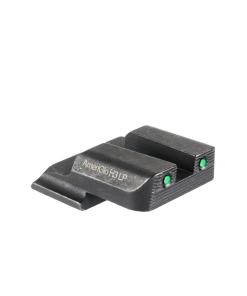 Ameriglo 2-Dot Tritium Rear Handgun Sight for S&W M&P (Excludes .22/.380/Shield/EZ/Pro) Green with Black