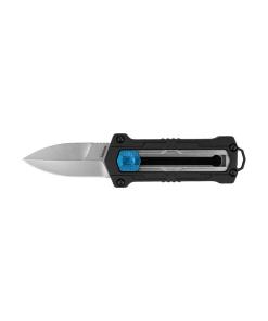 Kershaw Kapsule Manual OTF Folding Knife 1-9/10" Spear Point Blade Black