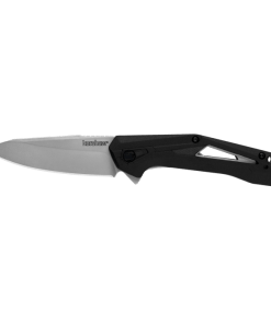 Kershaw Airlock Folding Knife 3" Drop Point Blade Black