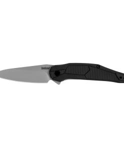 Kershaw Lightyear Spring Assisted Folding Knife 3-1/2" Spearpoint Blade Black