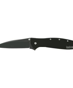 Kershaw Ken Onion Leek Folding Knife 3" Drop Point Blade Black