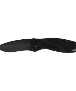 Kershaw Blur Assisted Folding Knife 3-4/10" Drop Point Blade Black