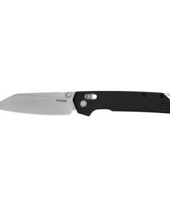 Kershaw Iridium Reverse Tanto Folding Knife 3-2/5" Reverse Tanto Blade Black