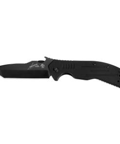Kershaw CQC- 8K Folding Knife 3-1/2" American Tanto Blade Black