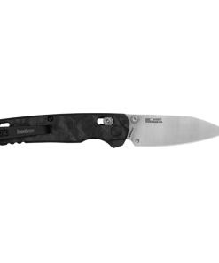 Kershaw Bel Air Folding Knife 3.1" Reverse Tanto Blade Carbon Fiber Black