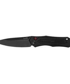 Kershaw Launch 6 Automatic Knife 3-3/4" Drop Point Blade Black