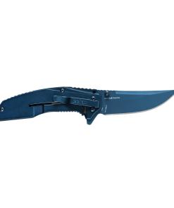 Kershaw Outright Folding Knife 3" Trailing Point Blade Blue Black