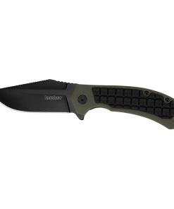 Kershaw Faultline Folder Knife 3" Drop Point Blade Olive