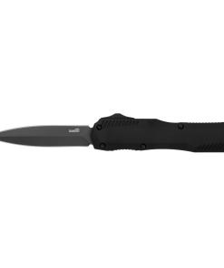 Kershaw Livewire Double Edge Automatic OTF Knife 3-1/2" Spear Point Blade Black