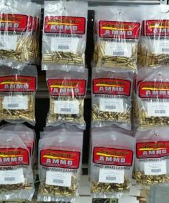 Lightning Ammo Reman. Cleaned & Polished Brass .38 Spl 100/ct Bag