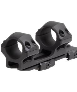 Leapers 1-Piece UTG ACCU-SYNC QR Cantilever Mount 1" Medium 34mm Offset - Matte Black
