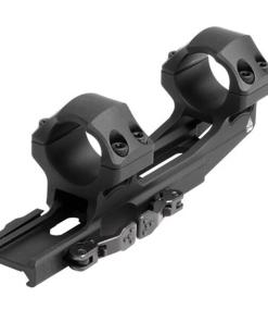 Leapers 1-Piece  UTG ACCU-SYNC QR Cantilever Mount 1" Medium w 50mm Offset - Matte Black