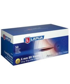 Lapua OTM Rifle Ammo 6mm BR Norma 90 gr Scenar-L 50/ct