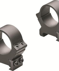 Leupold 2-Piece Precision-Fit PRW2 Weaver-Style Permanent Rings 30mm Low - Matte Black
