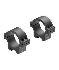 Leupold Open Range Rimfire Cross-Slot Rings 30mm Medium Black