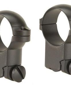Leupold 2-Piece Solid Steel Ringmounts - Ruger M77 1" Super High Matte Black