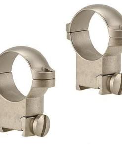 Leupold 2-Piece Solid Steel Ringmounts - Sako 1" High Silver