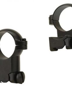 Leupold 2-Piece Extension Ringmounts - Ruger M77 1" High Matte Black - Ruger M77 1" Super High Matte Black
