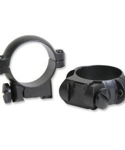 Leupold 2-Piece Solid Steel Ringmounts - Ruger No. 1 & 77/22 1" Low Matte Black