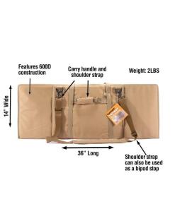Tac-Mat Long Range Shooting Mat - Flat Dark Earth (FDE)
