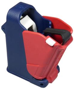 Maglula LULA Loader & Unloader 9mm Luger/.45 ACP Red White Blue