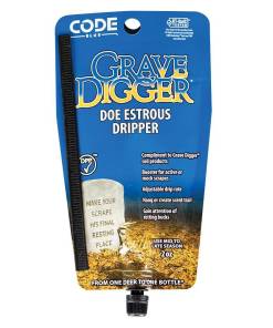 Code Blue Grave Digger Doe Estrous Dripper