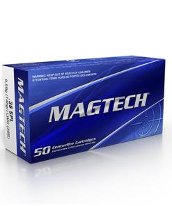 MagTech Handgun Ammunition .38 Spl 148 gr LWC 710 fps 50/ct