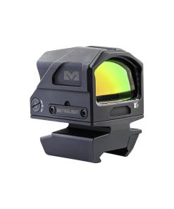Mepro MCO PRO Closed Emitter Carbine Optic Red Dot Red 3 Segment 2/68 MOA Speed Ring Black