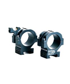 Masterpiece Arms BA Rings 35mm 1.25" Black
