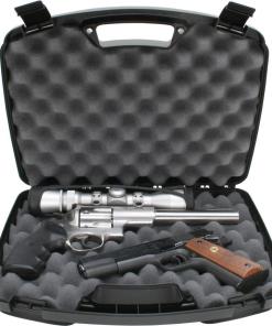 MTM Snap-Latch Two 2 Pistol Case for Up to 8" Barrel - Black